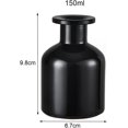 thumbnail image 2 of 150ml/5oz Empty Refillable Glass Diffuser Bottle Diffuser Jars Aromatherapy Storage Container Fragrance Accessories Use for DIY Replacement Reed Diffuser Sets (Light Black), 2 of 8