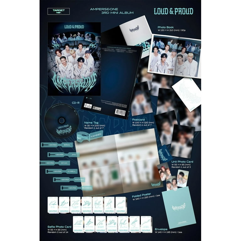 AMPERS&ONE - [LOUD & PROUD] 3rd Mini Album TARGET Version