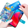 thumbnail image 4 of Allytech Wallet Case for Motorola Moto G Stylus 5G 6.8-Inch 2021 Released - Marble Series Flip Folio Kickstand Cards Slots Bumper TPU Back Cover Shockproof Drop Protective Wallet Case for Girls Women, 4 of 5