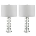 thumbnail image 2 of SAFAVIEH Frances 25 in. H Crystal Glam Table Lamp, Clear, Set of 2, 2 of 6