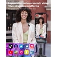 thumbnail image 3 of Wireless Lavalier Microphone for iPhone iPad Android with Charging Case,One Pairing Two Mic for Video Recording Podcast Microphone Live Equipment, 3 of 29