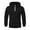 01 Black, variant on Mens Hoodies,Men Half Cardigan Hooded Sweatshirt Jacquard Large Pocket Zipper Detail Casual for Daily Use,Weighted Hoodie,05 Blue,L