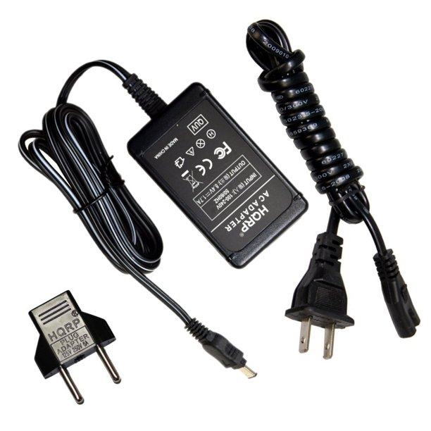 HQRP Replacement AC Adapter / Charger compatible with Sony HandyCam DCR