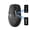 Black, variant on Wireless Silent Mouse, 2.4G Rechargeable Ergonomic Office Mouse with Battery Display, Portable Quiet Computer Mouse with USB Receiver for Laptop PC Mac Chromebook Home Office - Green