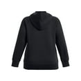 thumbnail image 5 of Women's Under Armour Rival Fleece Hoodie Color: Black White Size: X LARGE, 5 of 5