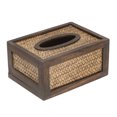 thumbnail image 4 of YSNOOWE 1Pack Simple Design Bamboo Woven Tissue Organizer Removable Bottom Board for Home Decor, 4 of 8