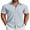 Blue, variant on Mens Short Sleeve Button Down Shirts Summer Family Beach Outfits Dark Grey Dark Grey S