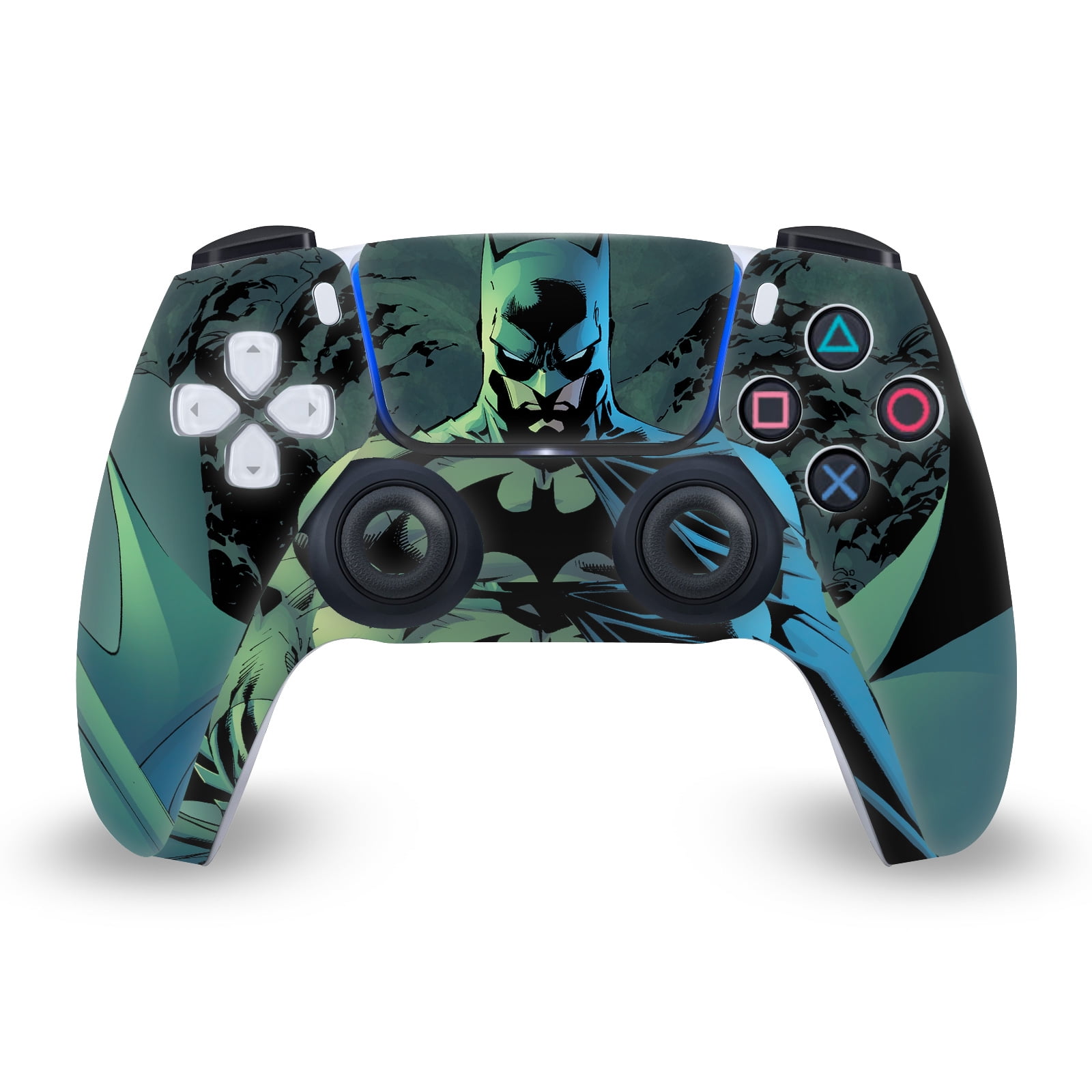Head Case Designs Officially Licensed Batman DC Comics Logos And Comic Book Hush Costume Vinyl Sticker Skin Decal Cover Compatible with Sony PS5 Disc Edition Bundle
