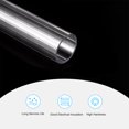 thumbnail image 3 of Plastic Pipe Rigid Tube Clear 0.86"(22mm) ID 1"(25mm) OD 17" (425mm) for Lighting, Water Plumbing, 3 of 7