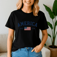 thumbnail image 2 of American Flag USA, 4Th Of July, Independence Day, Fourth Of July,4 Of July Shirt, Memorial Day Gift, Usa Flag, Fireworks Shirt, Stars And Stripes Tee, Patriotic Tshirt, 2 of 5