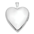 thumbnail image 3 of FB Jewels 14K 20mm White Gold w/ Diamond Heart Locket, 3 of 5