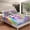 Initial Q Letter, variant on Erosebridal Cartoon Unicorn Bed Sheets Set Twin Size, Glitter Rainbow Bedding Twin Size, Monogrammed G Sheet Set Twin, Breathable Room Decor, 3-Piece