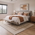 thumbnail image 2 of GENIMO 2'x6' Boho Farmhouse Runner Rug, Machine Washable Non Slip Low Pile Hallway Runner Rug for Kitchen Laundry Room, OCHREECHO, 2 of 5