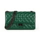 thumbnail image 1 of Bolso bandolera Gladdon de piel sintética verde acolchado para mujer, 1 of 6