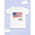 thumbnail image 3 of Independence Day Usa Flag T-Shirt Infant -Image by Shutterstock,  12 Months, 3 of 4