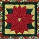 Quilt-Magic Sans Couture Murale Pendaison Kit-Poinsettia – image 1 sur 2