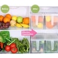 thumbnail image 5 of Lettuce Keeper for Fridge(3 Pack)- 4.5L Vegetable Storage Containers for Refrigerator with Drain Tray Keep Fresh for Veggies and Salad, 5 of 5