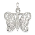 thumbnail image 5 of Auriga Fine Jewelry 925 Sterling Silver Butterfly Charm Pendant for Women (L- 25mm, W- 25mm), 5 of 6