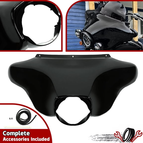 Front Batwing Outer Fairing For Harley Davidson Touring Street Glide 1996-2013