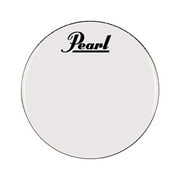 Pearl 22" Smooth White Bass Drum Head With Logo