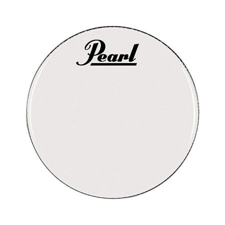Pearl 22" Smooth White Bass Drum Head With Logo