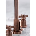 thumbnail image 3 of Fauceture FSC892ZXAC Millennium Widespread Bathroom Faucet, Antique Copper, 3 of 8