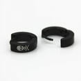 thumbnail image 4 of Aro de Acero inoxidable para Hombre perfecl Tibias Cruzadas Pendiente color negro, 4 of 8