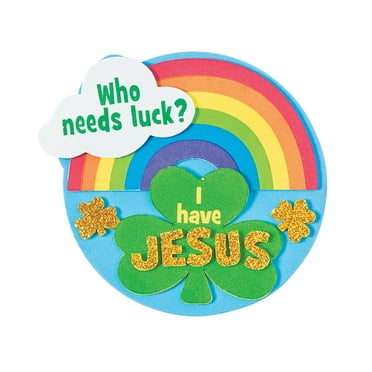 Religious Luck Magnet Craft Kit- Craft Kits - 12 Pieces