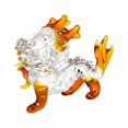 thumbnail image 4 of TISHITA Glass Dragon Figurine Animal Sculpture Art Decorative Collectible Figurines Standing Dragon Statue for Table Home Decor Gifts amber, 4 of 8