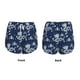 thumbnail image 3 of Balery Dragon Pantalones cortos deportivos para mujer con forro y dos bolsillos, elásticos, para entrenamiento, gimnasio, yoga-Medium, 3 of 7