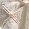 thumbnail image 7 of ZHUGeLI Women's Spring Summer Linen Casual Long Sleeve V-Neck Blouse Loose Tops Up to 50% off Clearance, 7 of 7
