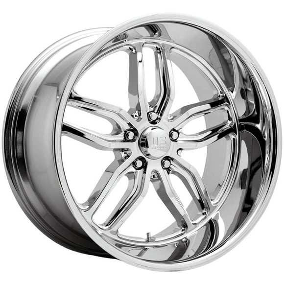 US MAG U127 C-TEN Chrome Plated Finish Wheel (0 x 0. inches /5 x 127 mm, 7 mm Offset)