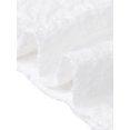 thumbnail image 6 of DARING DIVA Women's Short Sleeve Hollow Out Casual Eyelet Tops S White, 6 of 6