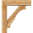 thumbnail image 3 of Ekena Millwork 8"W x 34"D x 38"H Balboa Block Rough Sawn Bracket w/ Offset Brace, Western Red Cedar, 3 of 25