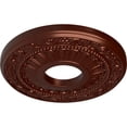 thumbnail image 3 of Ekena Millwork 12 1/8"OD x 3 5/8"ID x 7/8"P Nadia Ceiling Medallion (Fits Canopies up to 4 7/8"), Hand-Painted Antique Copper, 3 of 8