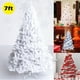 Costway 7Ft Artificiel PVC Sapin de Noël W / Stand Vacances Saison Intérieur Extérieur Blanc – image 2 sur 8