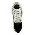 thumbnail image 3 of Patrizia Gascar Women’s Beaded Zebra Print Fashion Sneakers with Removable Insoles, 3 of 7