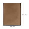 thumbnail image 2 of Luxshiny Photo Frame Black Aluminum Rectangular Display Posters Indoor Display 1Pack, 2 of 7