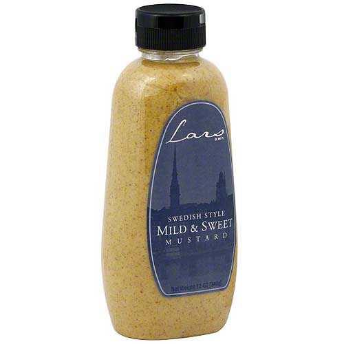Lars Own Mild & Sweet Mustard, 12 oz (Pack of 12)