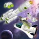 thumbnail image 2 of Set de transbordador espacial de juguete con luces y sonido para niños de 3 a 8 años, 2 of 9