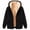 /c13Black56, variant on CUZIBR Women Zip Up Hoodies Oversized Fuzzy Thick Lined Hooded Sweatshirt With Pocket Long Sleeve Trendy Fall Winter Pullover,Dark Green,Xxl