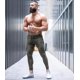 thumbnail image 4 of Pantalones de chándal ajustados para hombre, ropa deportiva de algodón para correr, entrenamiento de culturismo y gimnasio, 4 of 5