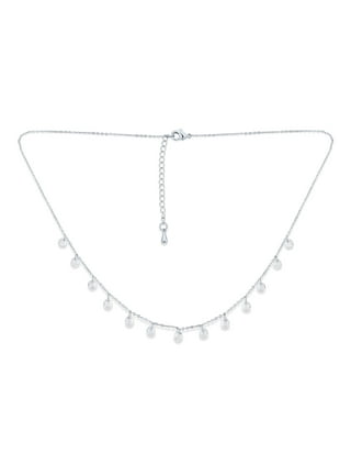 IEFSHINY Sparking Rhinestone Choker Necklaces For Women Men Dainty Crystal  Cubic Zirconia Necklace Bridal Wedding Jewelry Gifts 