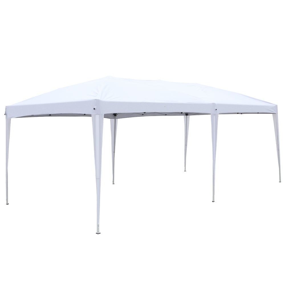 Kadyn Waterproof Durable Tent, Camping Tent with Portable Bag, 10' x 20' home outdoor camping waterproof folding tent for Parties Garden Pool, White Kadyn Waterproof Durable Tent, Camping Tent with Portable Bag, 10' x 20' home outdoor camping waterproof folding tent for Parties Garden Pool, White
