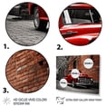 thumbnail image 3 of Designart "Vintage Hauler Red Pickup Truck Journey II" Transportation Floater Framed Wall Art Print, 3 of 7