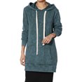 thumbnail image 1 of TheMogan Women's S~3X Acid Wash Drawstring Loose Fit Pullover Hoodie Sweatshirts, 1 of 7