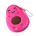 thumbnail image 5 of Bolsa Mini monedero colgante con forma de aguacate para mujer a la moda, cartera pequeña (rosa roja), 5 of 5