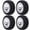 Silver, variant on Nieyigj 4PCS RC Car Aluminum Tires Fit for WLtoys 1/28 K989-53 RC Accessories Titanium Color (1.18 in / 30 mm)