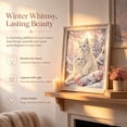 thumbnail image 4 of Mosaflare Snow Leopard Pearl Diamond Painting Kit for Adults,DIY Diamond Art for Home Decoration 12×16 inch HD Canvas, 4 of 8