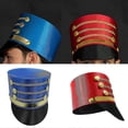 thumbnail image 2 of Nutcrackers Soldier Tall Hat Stage Performances Hat Warm Comfortable Hat for Holiday Celebrations White, 2 of 5
